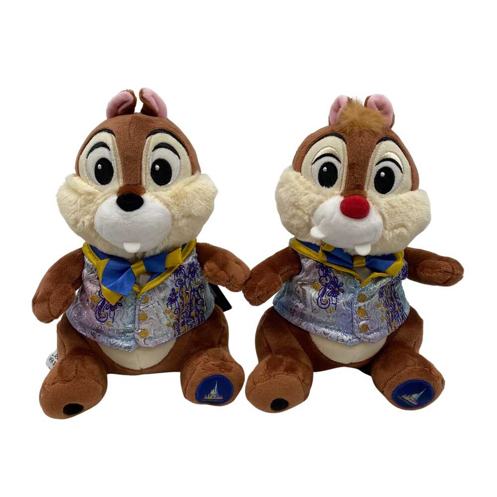 Disney Brown Blue Stuffed Animal